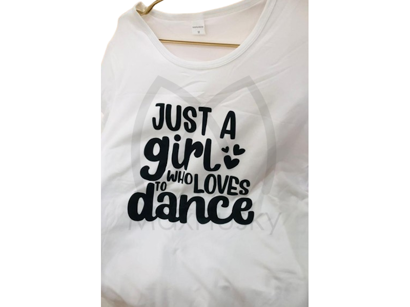 Just A Girl Who Loves To Dance Shirt